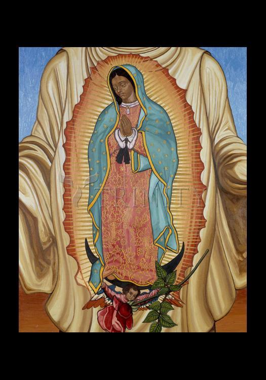 Our Lady of Guadalupe - Holy Card by Lewis Williams, OFS - Trinity Stores