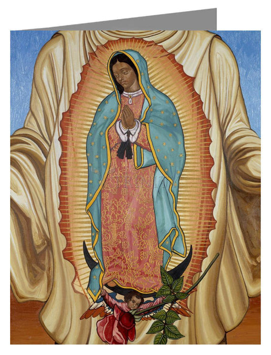 Our Lady of Guadalupe - Note Card Custom Text by Lewis Williams, OFS - Trinity Stores