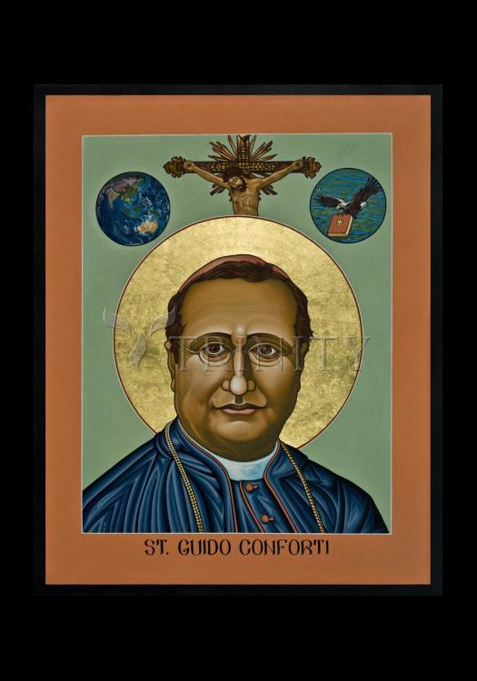 St. Guido Maria Conforti - Holy Card by Lewis Williams, OFS - Trinity Stores