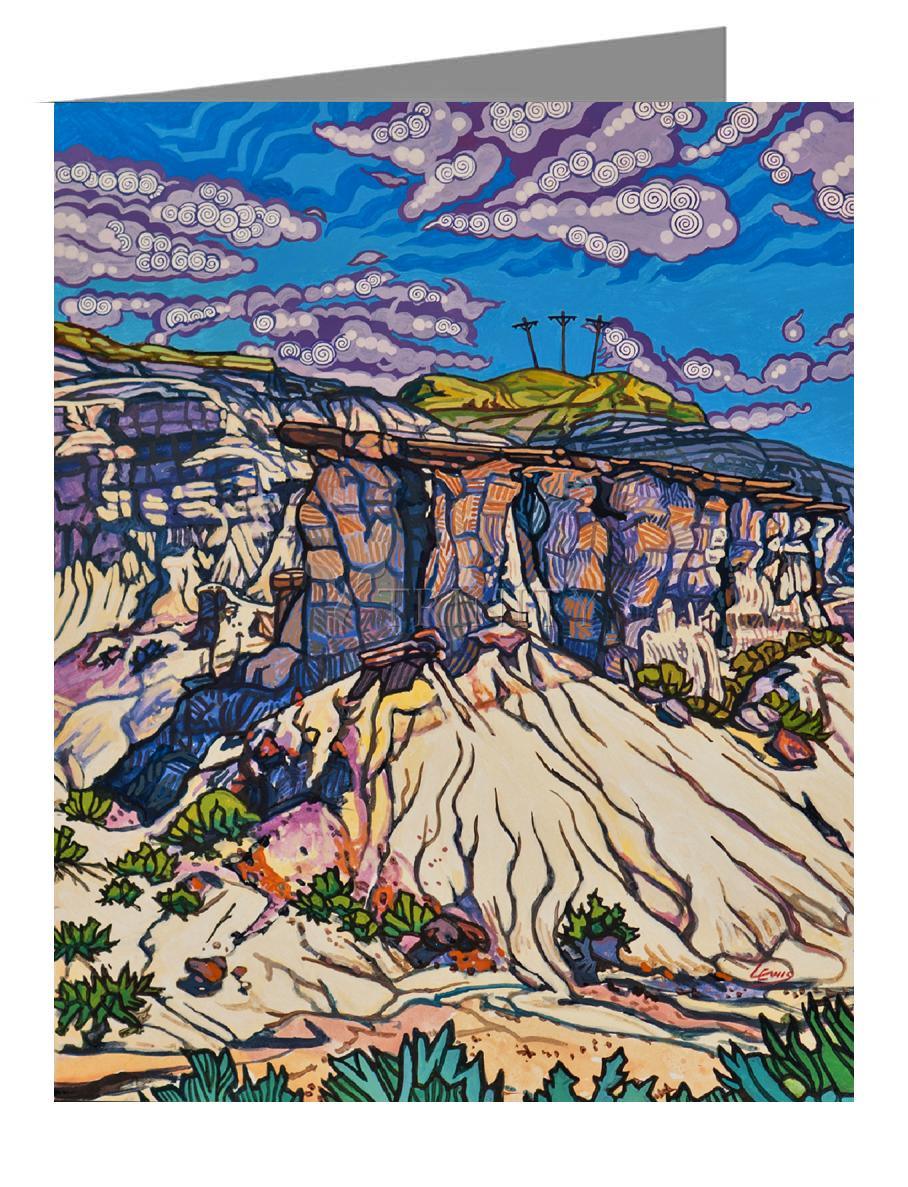 Golgotha - Note Card by Lewis Williams, OFS - Trinity Stores