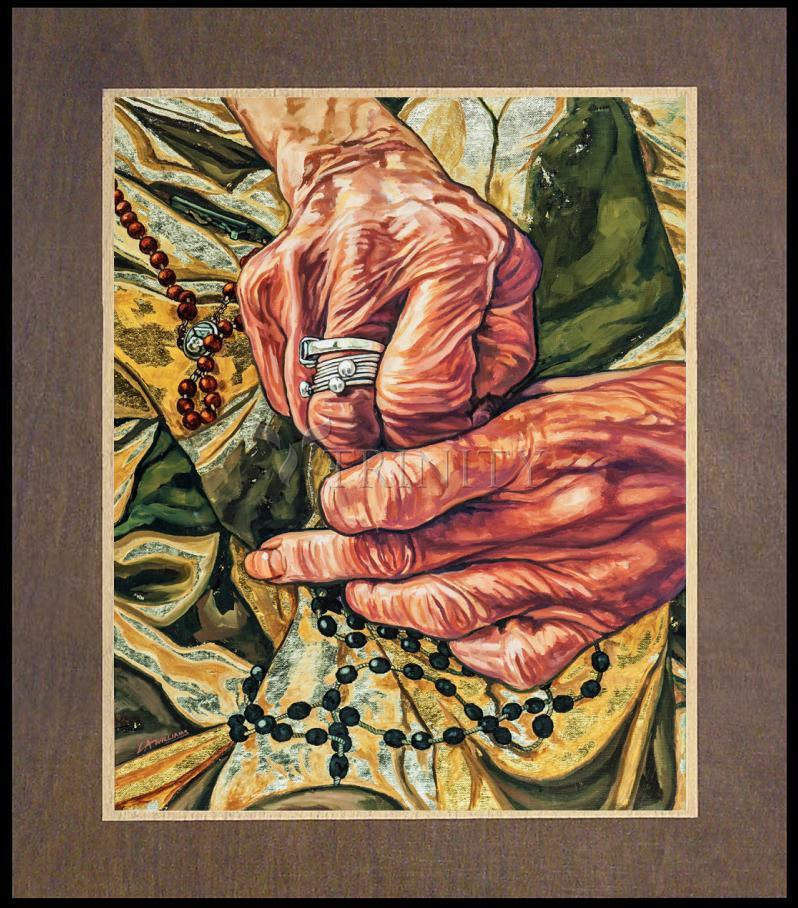Gold Tested in Fire - Wood Plaque Premium by Lewis Williams, OFS - Trinity Stores