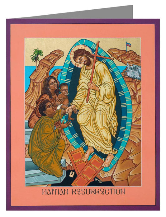 Haitian Resurrection - Note Card Custom Text by Lewis Williams, OFS - Trinity Stores