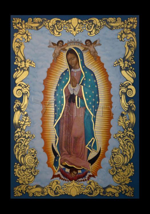 Our Lady of Guadalupe - Holy Card by Lewis Williams, OFS - Trinity Stores