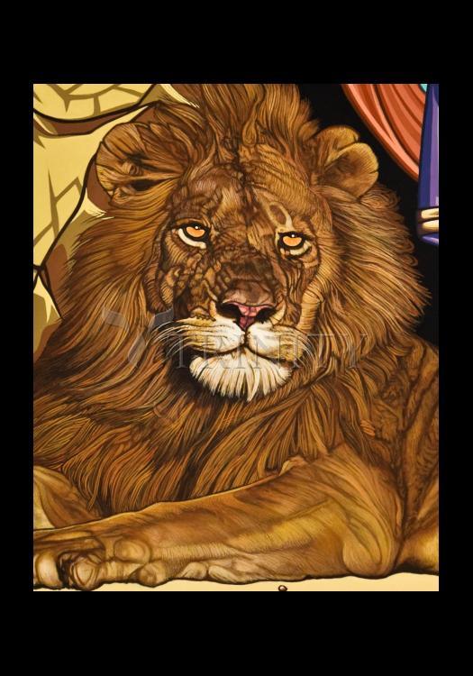 Lion of Judah - Holy Card by Lewis Williams, OFS - Trinity Stores
