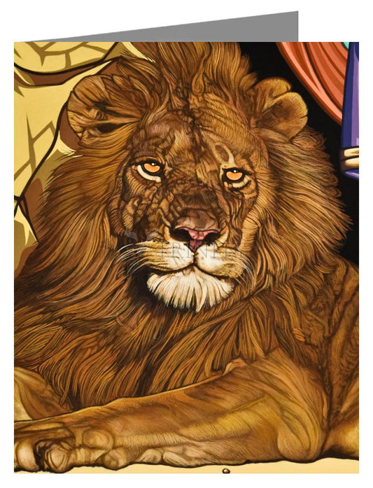 Lion of Judah - Note Card Custom Text by Lewis Williams, OFS - Trinity Stores