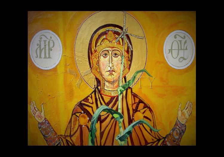 Our Lady of the Harvest - Holy Card by Lewis Williams, OFS - Trinity Stores