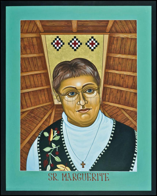 Sr. Marguerite Bartz - Wood Plaque by Lewis Williams, OFS - Trinity Stores