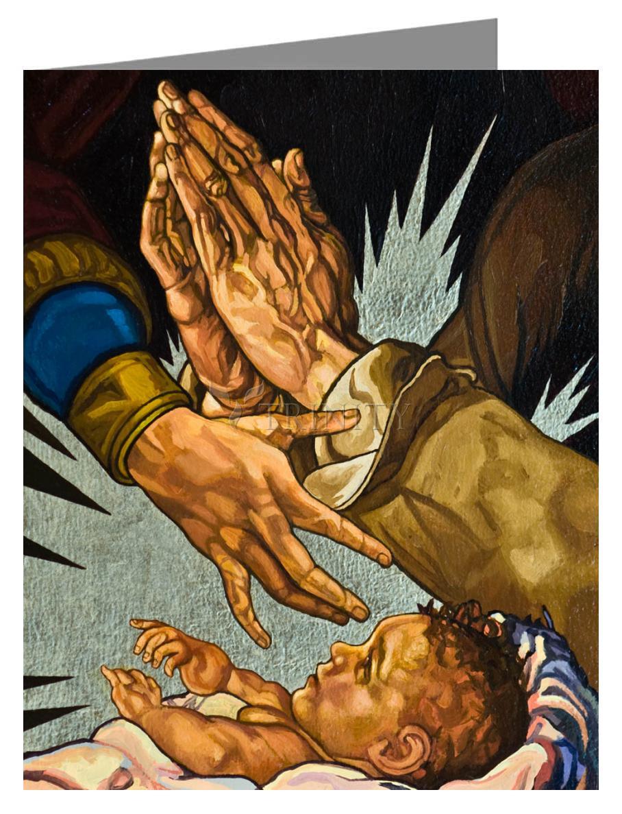 Nativity - Note Card by Lewis Williams, OFS - Trinity Stores