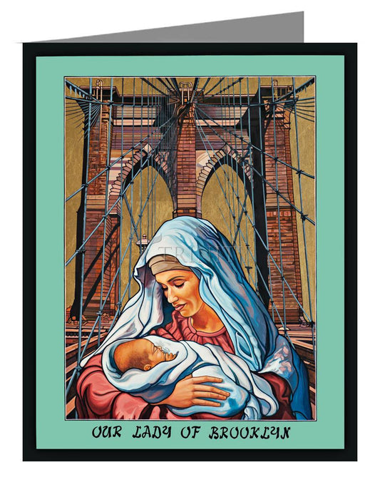 Our Lady of Brooklyn - Note Card by Lewis Williams, OFS - Trinity Stores