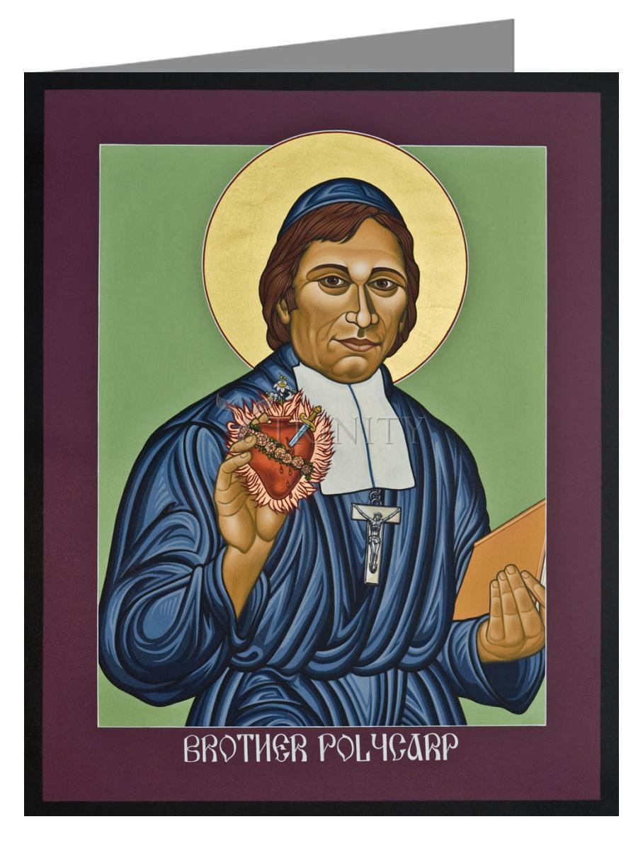 Venerable Br. Polycarp - Note Card by Lewis Williams, OFS - Trinity Stores