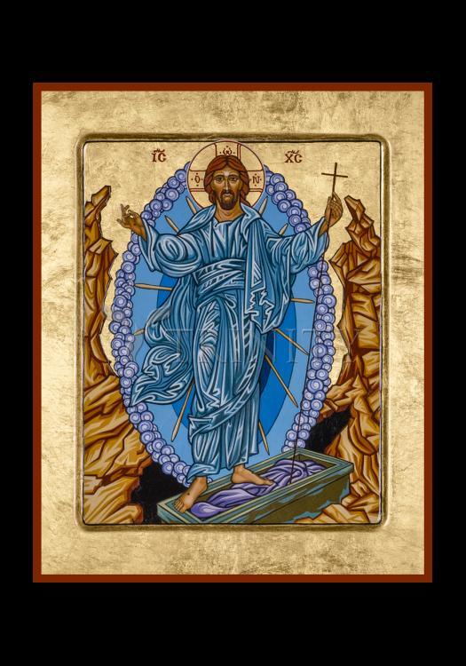 Resurrection of Christ - Holy Card by Lewis Williams, OFS - Trinity Stores