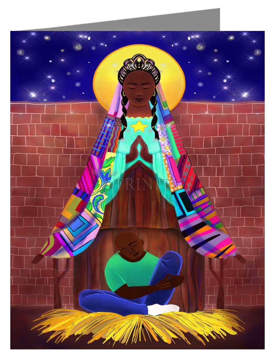 Mary, Comfort of the Afflicted - Note Card by Br. Mickey McGrath, OSFS - Trinity Stores