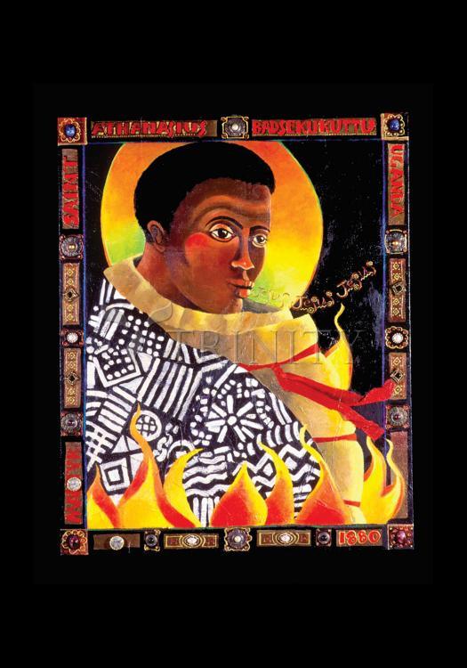 St. Athanasius - Holy Card by Br. Mickey McGrath, OSFS - Trinity Stores