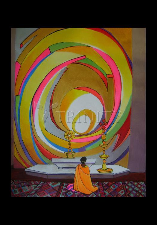 Bangalore Nun - Holy Card by Br. Mickey McGrath, OSFS - Trinity Stores