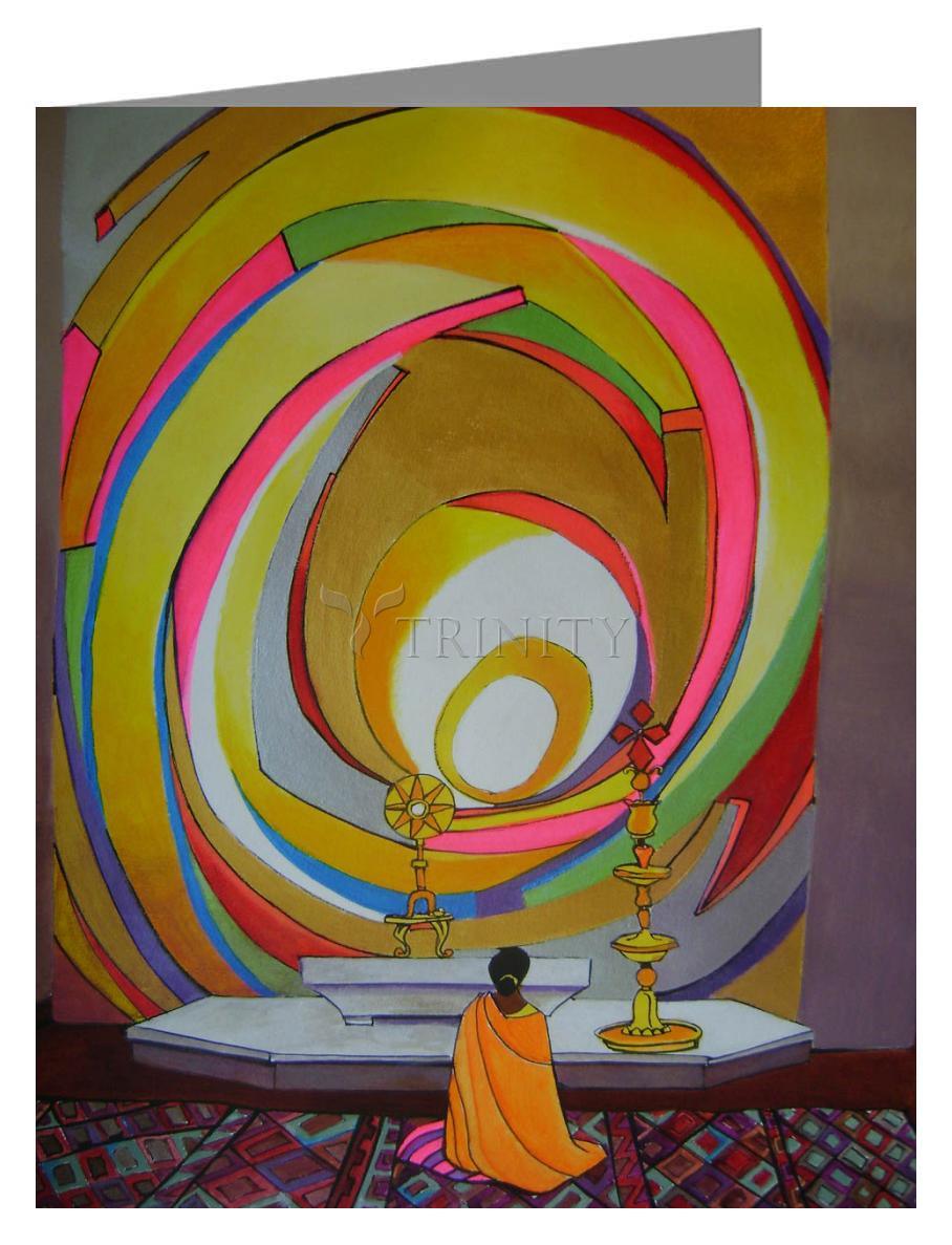 Bangalore Nun - Note Card by Br. Mickey McGrath, OSFS - Trinity Stores