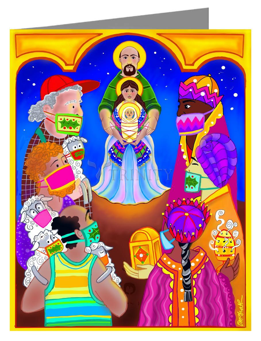 Beneath the Masks - Note Card Custom Text by Br. Mickey McGrath, OSFS - Trinity Stores