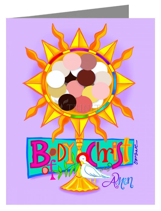 Body of Christ - Note Card by Br. Mickey McGrath, OSFS - Trinity Stores