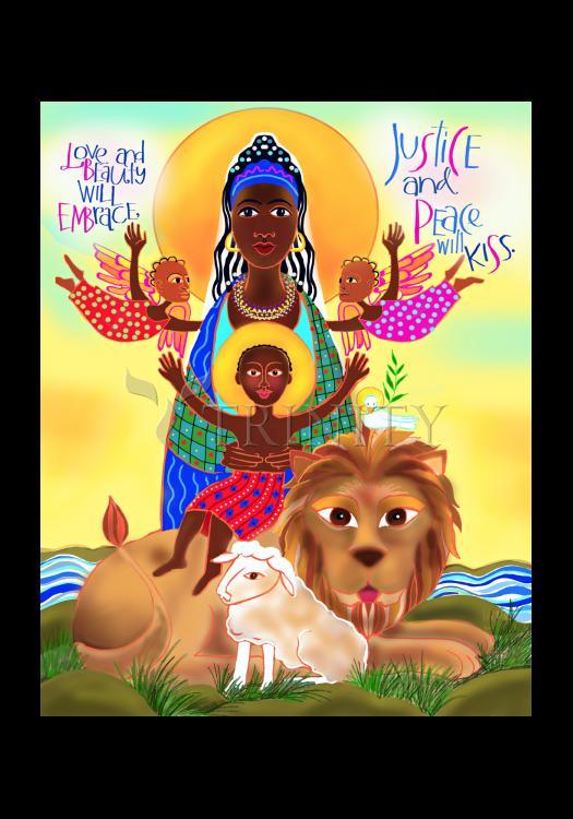 Love and Beauty Will Embrace - Holy Card by Br. Mickey McGrath, OSFS - Trinity Stores