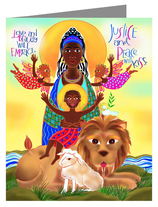 Love and Beauty Will Embrace - Note Card Custom Text by Br. Mickey McGrath, OSFS - Trinity Stores