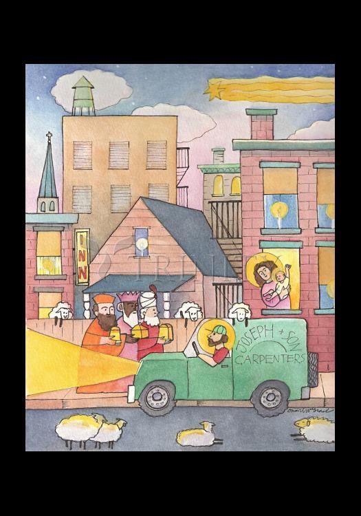 Comings and Goings - Holy Card by Br. Mickey McGrath, OSFS - Trinity Stores