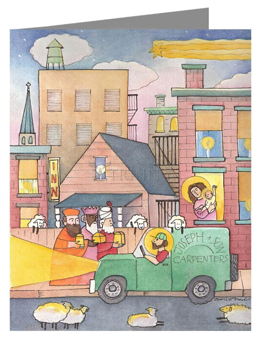 Comings and Goings - Note Card Custom Text by Br. Mickey McGrath, OSFS - Trinity Stores