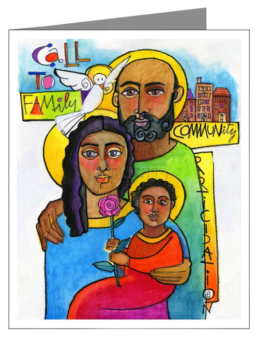 Call to Family and Community - Note Card Custom Text by Br. Mickey McGrath, OSFS - Trinity Stores