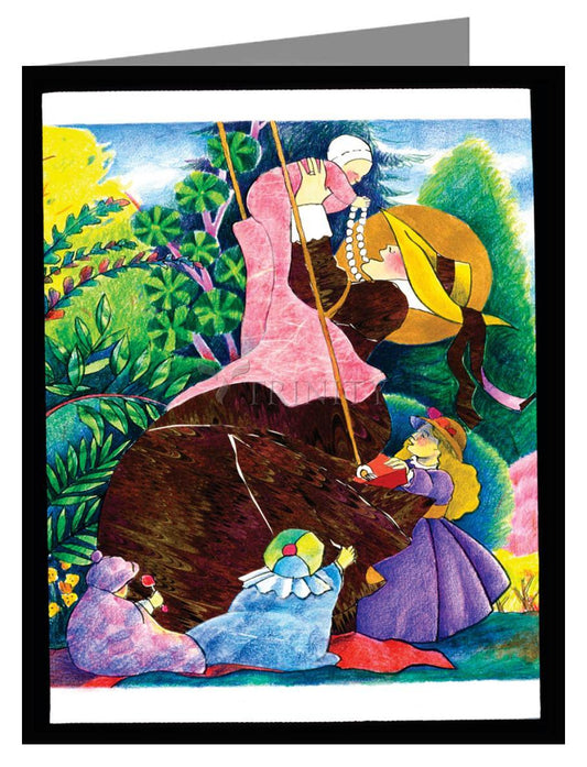 St. Jane de Chantal - Note Card Custom Text by Br. Mickey McGrath, OSFS - Trinity Stores