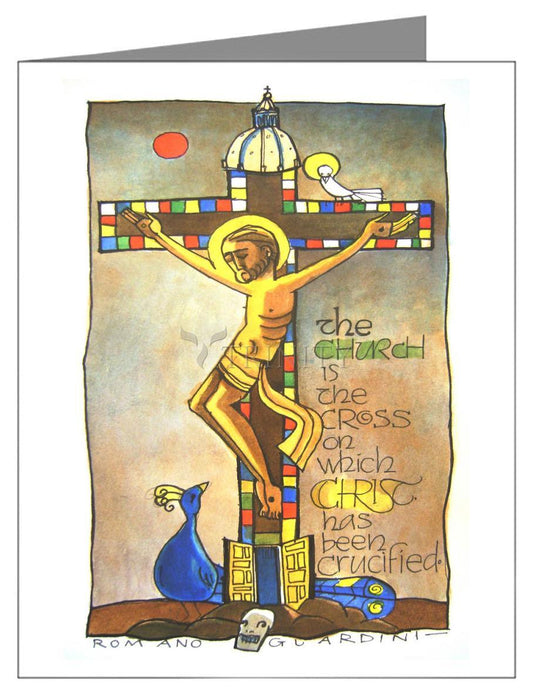 Church Cross - Note Card by Br. Mickey McGrath, OSFS - Trinity Stores