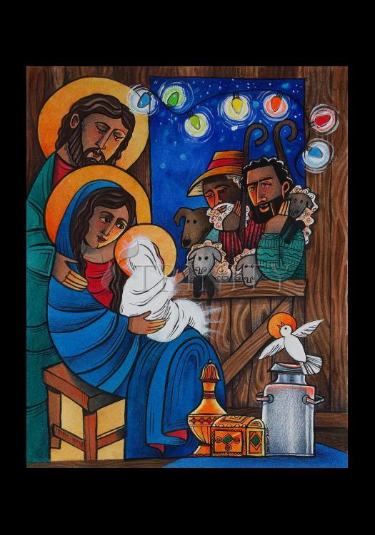 Christmas Light - Holy Card by Br. Mickey McGrath, OSFS - Trinity Stores