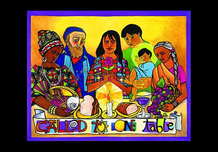 Called to One Table - Holy Card by Br. Mickey McGrath, OSFS - Trinity Stores