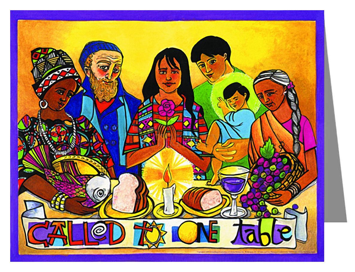 Called to One Table - Note Card Custom Text by Br. Mickey McGrath, OSFS - Trinity Stores