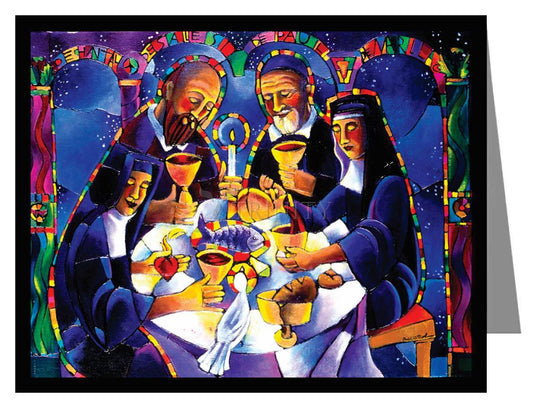 Communion of Saints - Note Card Custom Text by Br. Mickey McGrath, OSFS - Trinity Stores