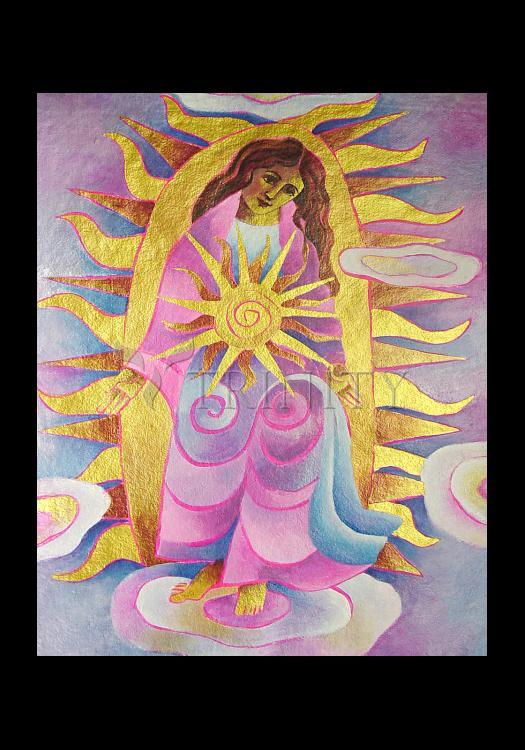Mary, Dawn on High - Holy Card by Br. Mickey McGrath, OSFS - Trinity Stores