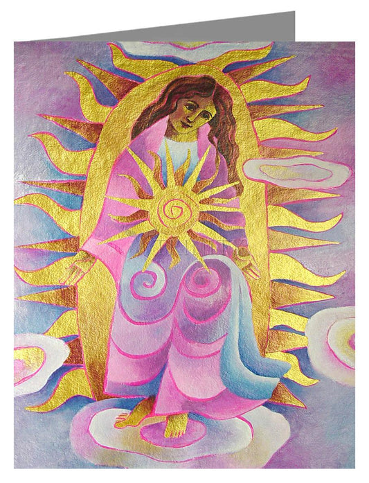 Mary, Dawn on High - Note Card by Br. Mickey McGrath, OSFS - Trinity Stores
