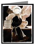 Note Card - St. Thérèse Doing the Dishes by M. McGrath