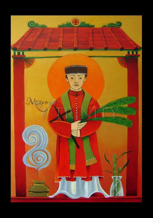 St. Andrew Dung-Lac - Holy Card by Br. Mickey McGrath, OSFS - Trinity Stores