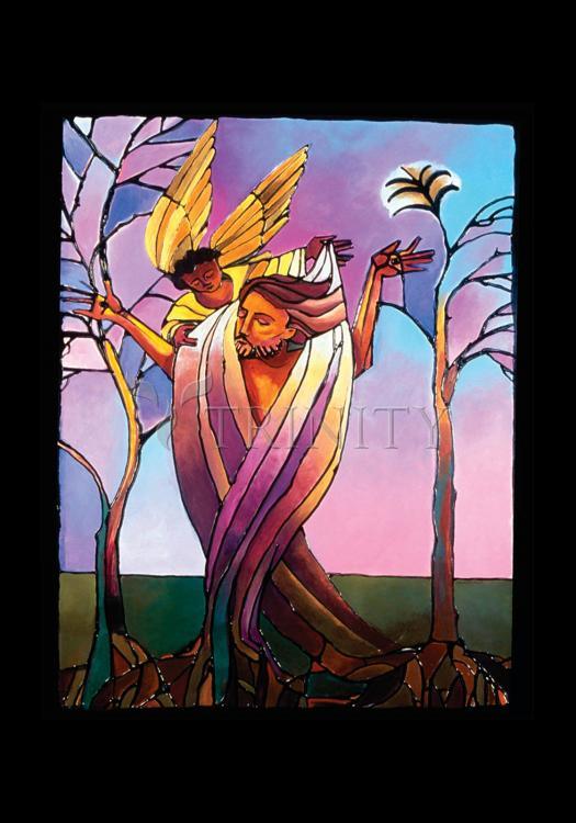 Easter Morning - Holy Card by Br. Mickey McGrath, OSFS - Trinity Stores