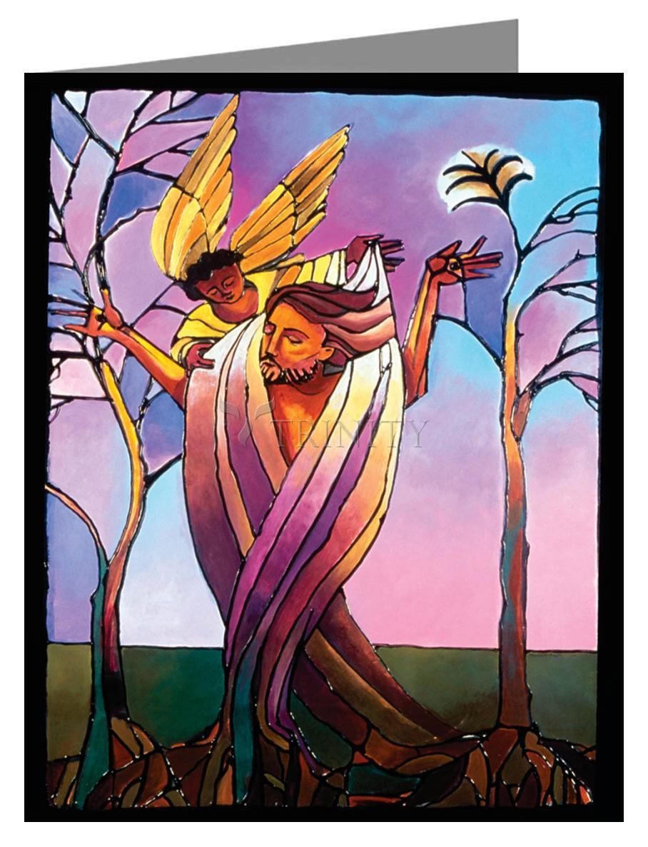 Easter Morning - Note Card Custom Text by Br. Mickey McGrath, OSFS - Trinity Stores