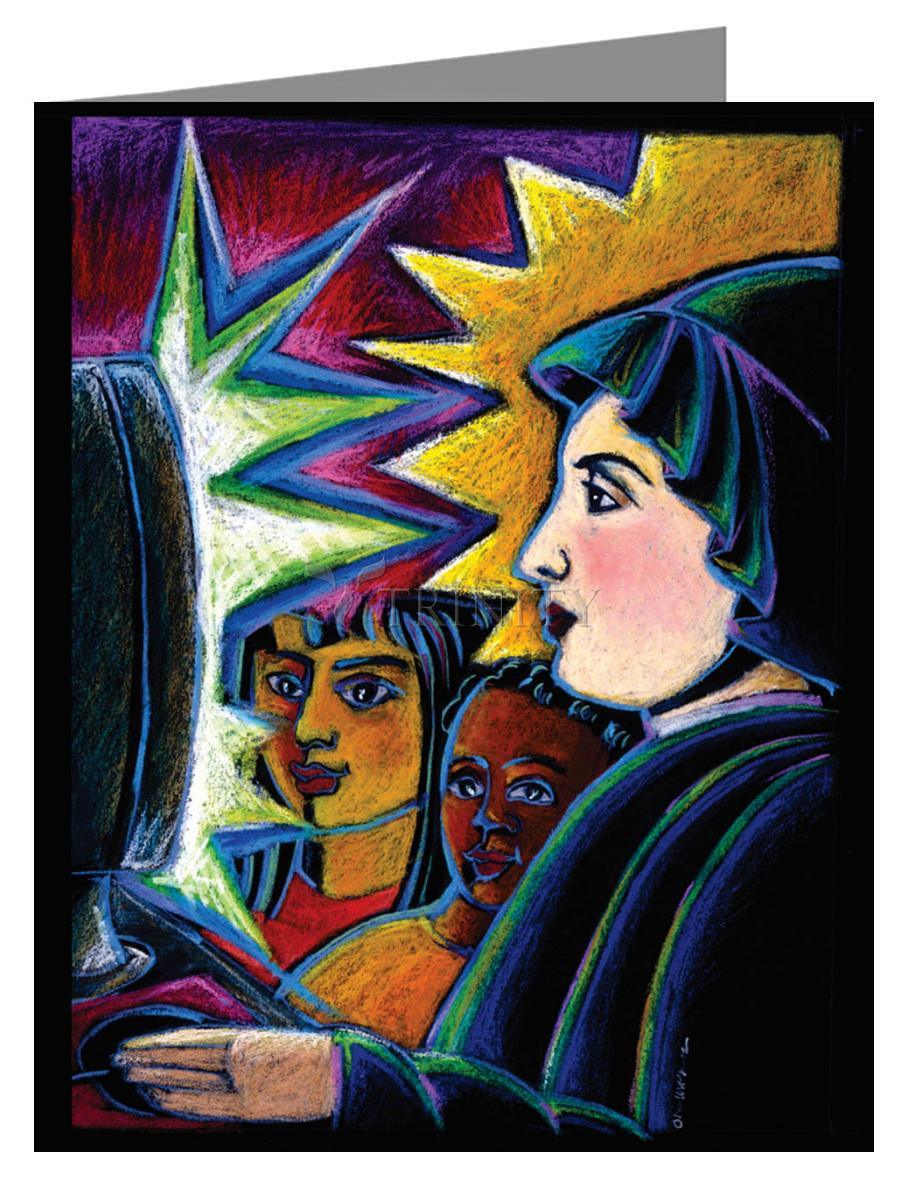 St. Elizabeth Seton - Note Card by Br. Mickey McGrath, OSFS - Trinity Stores