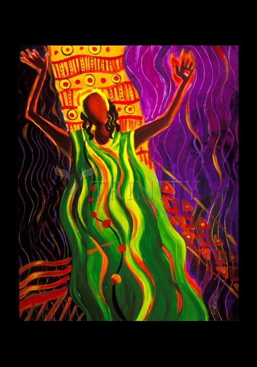 Sr. Thea Bowman: Every time I feel the Spirit - Holy Card by Br. Mickey McGrath, OSFS - Trinity Stores