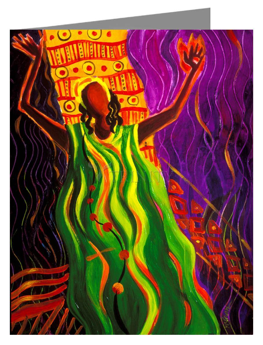 Sr. Thea Bowman: Every time I feel the Spirit - Note Card Custom Text by Br. Mickey McGrath, OSFS - Trinity Stores
