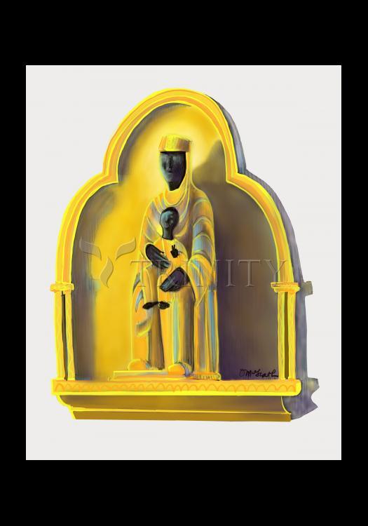 Our Lady of Good Death Clermont - Holy Card by Br. Mickey McGrath, OSFS - Trinity Stores