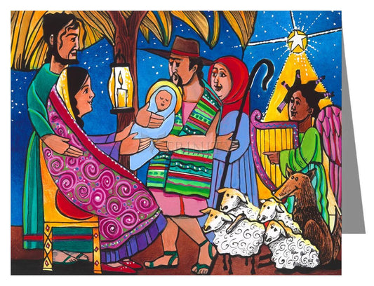 Gift of Christmas - Note Card Custom Text by Br. Mickey McGrath, OSFS - Trinity Stores