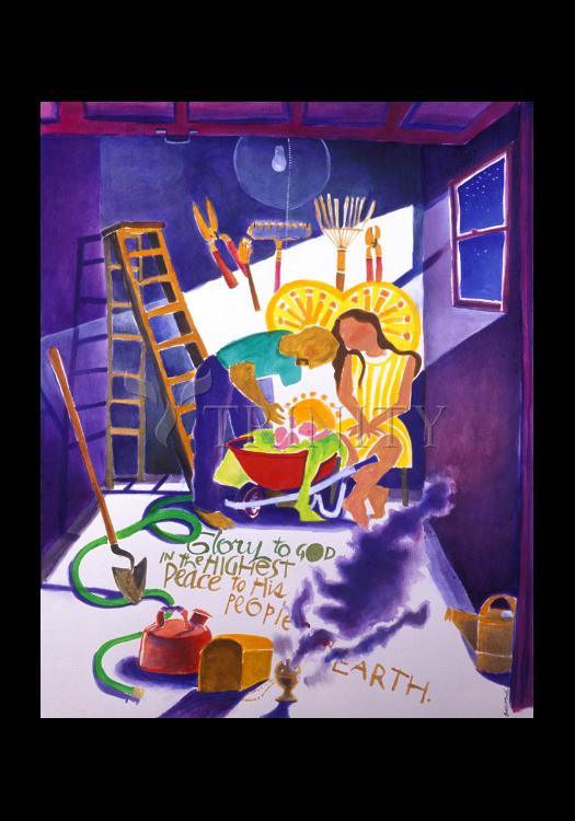 Glory to God - Holy Card by Br. Mickey McGrath, OSFS - Trinity Stores