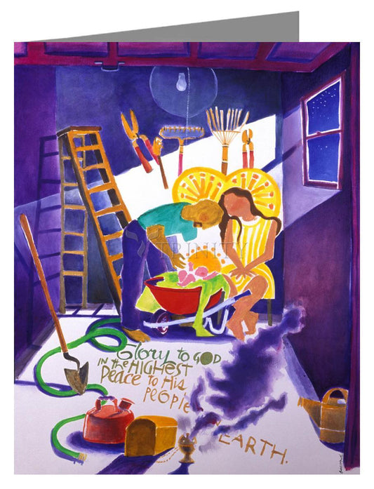 Glory to God - Note Card by Br. Mickey McGrath, OSFS - Trinity Stores