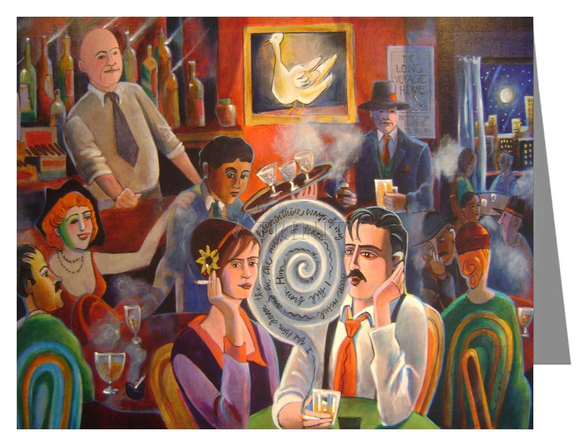 Hell Hole - Note Card by Br. Mickey McGrath, OSFS - Trinity Stores