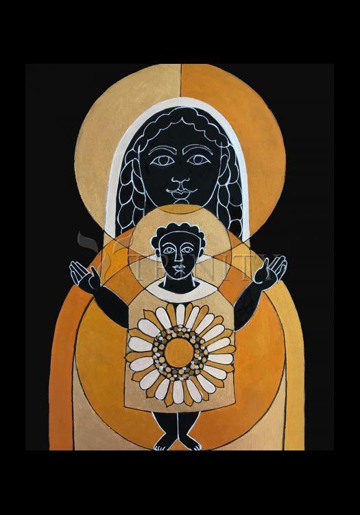 Mary, Gate of Heaven - Holy Card by Br. Mickey McGrath, OSFS - Trinity Stores