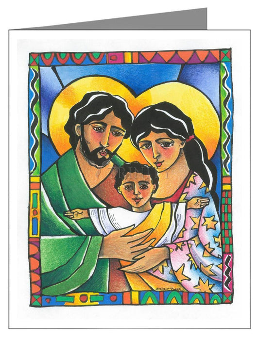 Holy Family - Note Card by Br. Mickey McGrath, OSFS - Trinity Stores