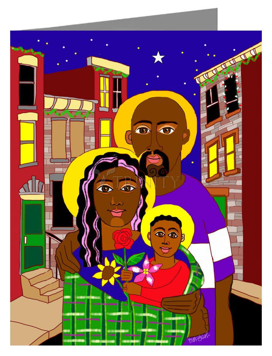 Holy Family in Baltimore - Note Card by Br. Mickey McGrath, OSFS - Trinity Stores