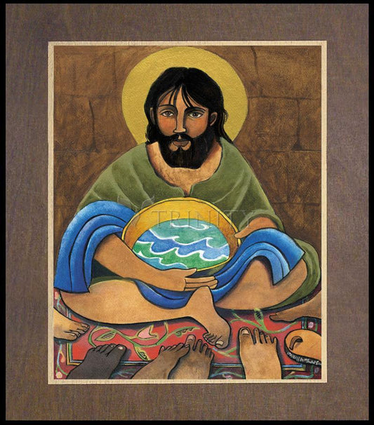 High Priest - Wood Plaque Premium by Br. Mickey McGrath, OSFS - Trinity Stores